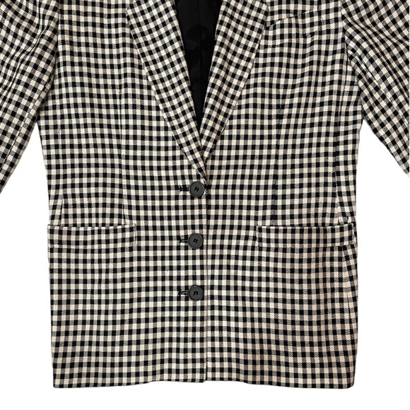 Timeless Elegance: Authentic Christian Dior Houndstooth Blazer – Size 8 - Picture 5 of 8